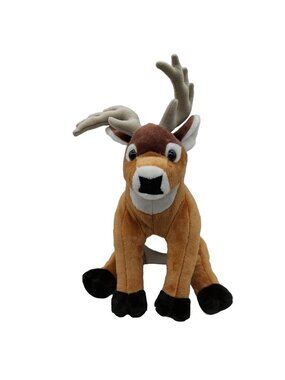 Wild Republic Whitetail Buck Deer Plush Stuffed Animal Brown Black White